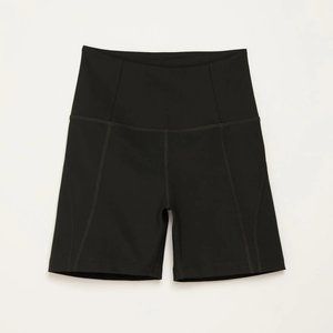 Girlfriend Collective Running Shorts in Black (XS)